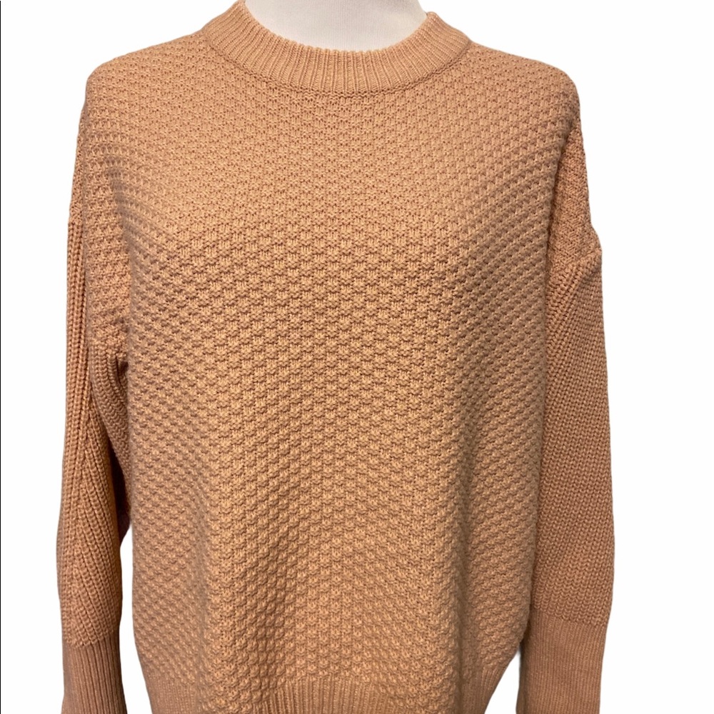 TOPSHOP knitted blush Sweater, Size 2
